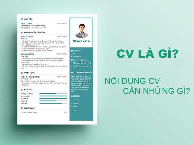 CV là gì? Cách để viết CV gây ấn tượng nhất